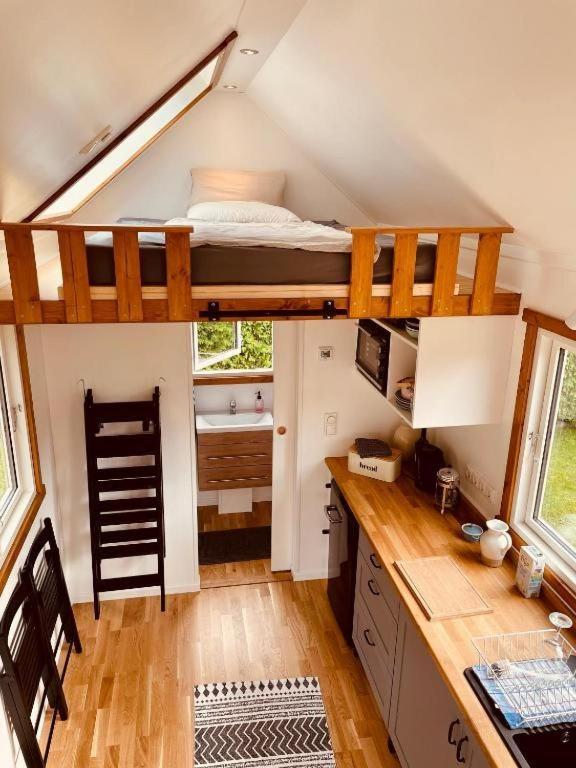 Tiny House Fleesensee Mit Eigenem Garten Und Nur Wenige Meter Vom Seeufer Göhren-Lebbin Εξωτερικό φωτογραφία